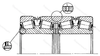 Подшипник 534755 размер 600x800x365