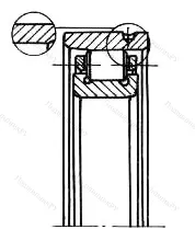 Подшипник  1272932 размер 160x220x28 от производителя  ГПЗ-4