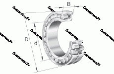 Подшипник 23132-E 1A-M