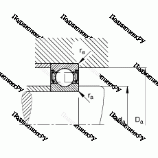 Подшипник 6000-2RSR
