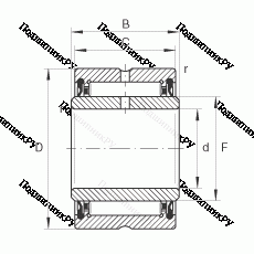 Подшипник NA 4900-2RSR-XL
