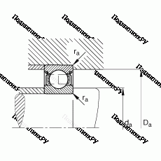Подшипник 6036-M