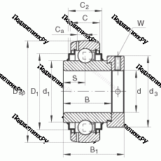 Подшипник GE 20-KRR-B