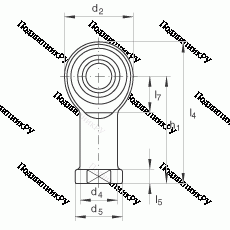 Подшипник GIKR 16-PW