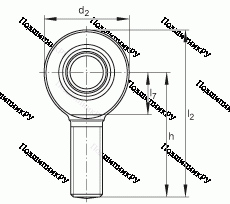Подшипник GAR 12-DO
