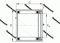 Подшипник HK 1012-RS